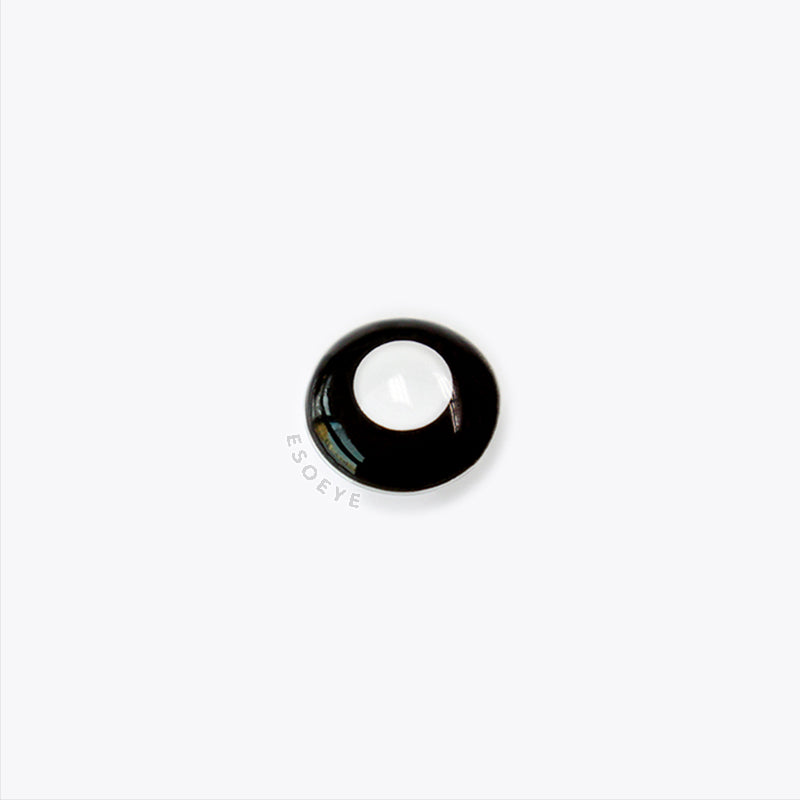 Black Block Crazy Contact Lenses Yearly