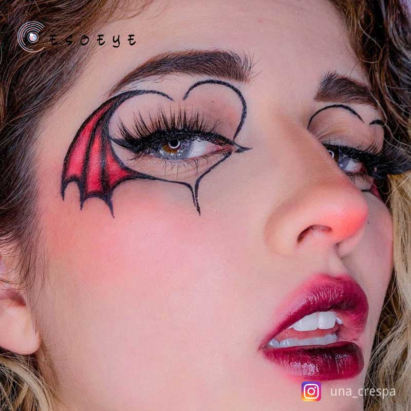 Blink Grey Crazy Contact Lenses Yearly