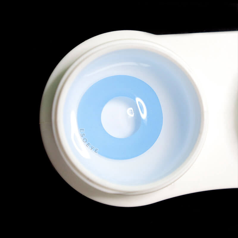 Cambridge Blue Block Crazy Contact Lenses Yearly