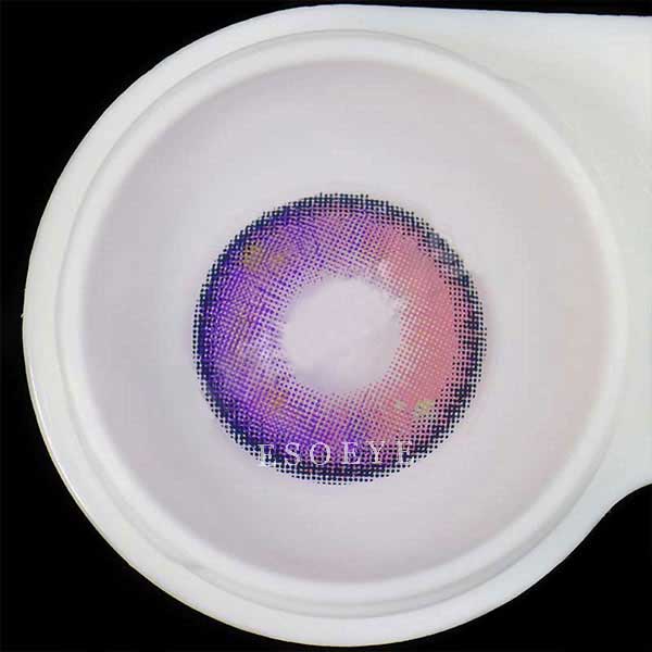 Cardcaptor Purple Colored Contact Lenses Yearly