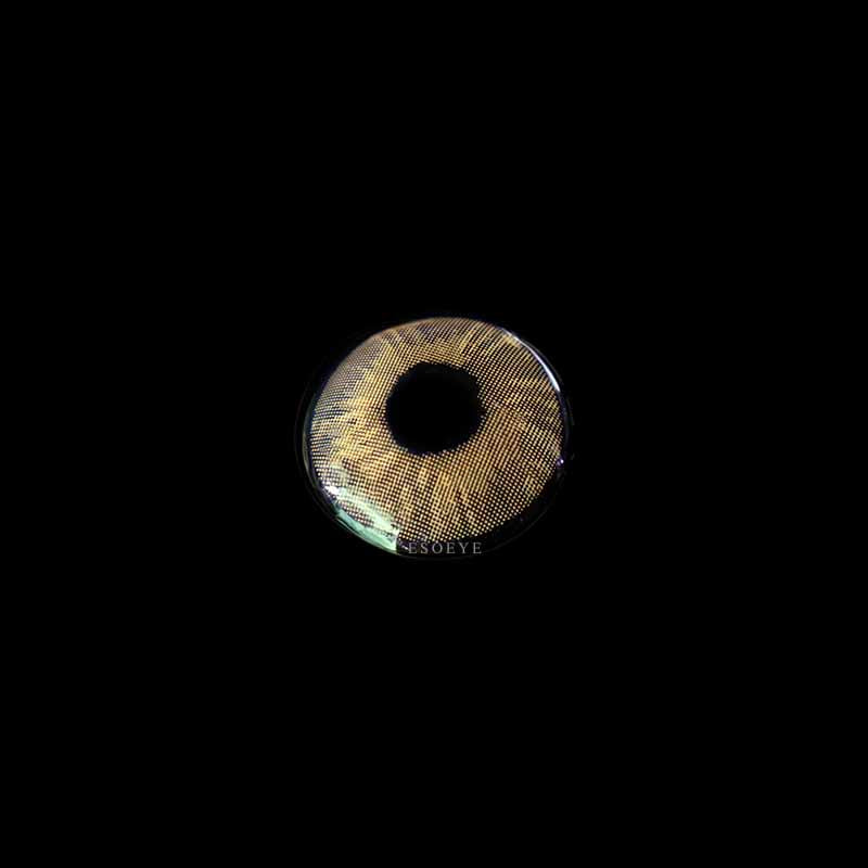 Cherry Magic Brown Colored Contact Lenses Yearly
