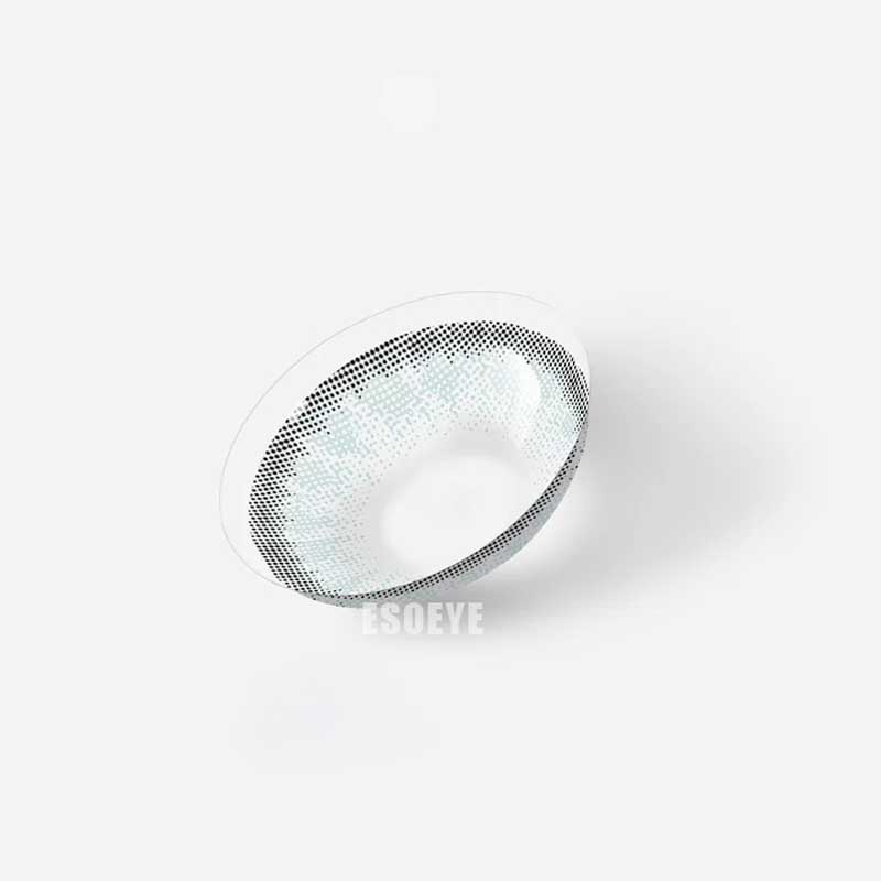 Cider Blue Colored Contact Lenses Yearly