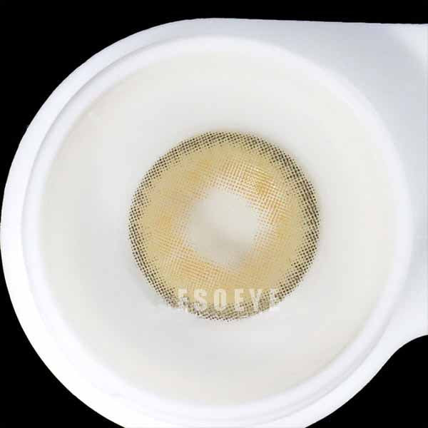 Classical Coffee Brown Colored Contact Lenses Yearly