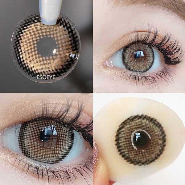 Dawn Brown Colored Contact Lenses Yearly