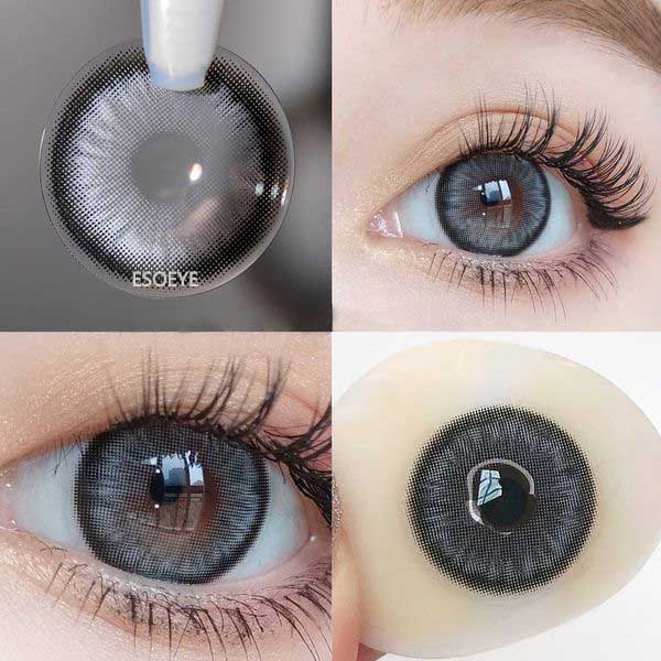 Dawn Gray Colored Contact Lenses Yearly