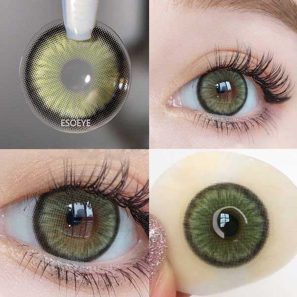 Dawn Green Colored Contact Lenses Yearly