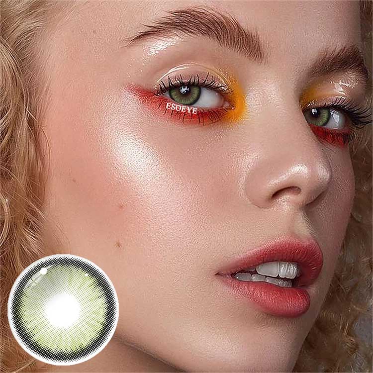 Dawn Green Colored Contact Lenses Yearly