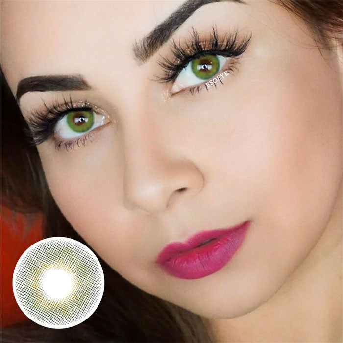FONESTA Green Colored Contact Lenses Yearly