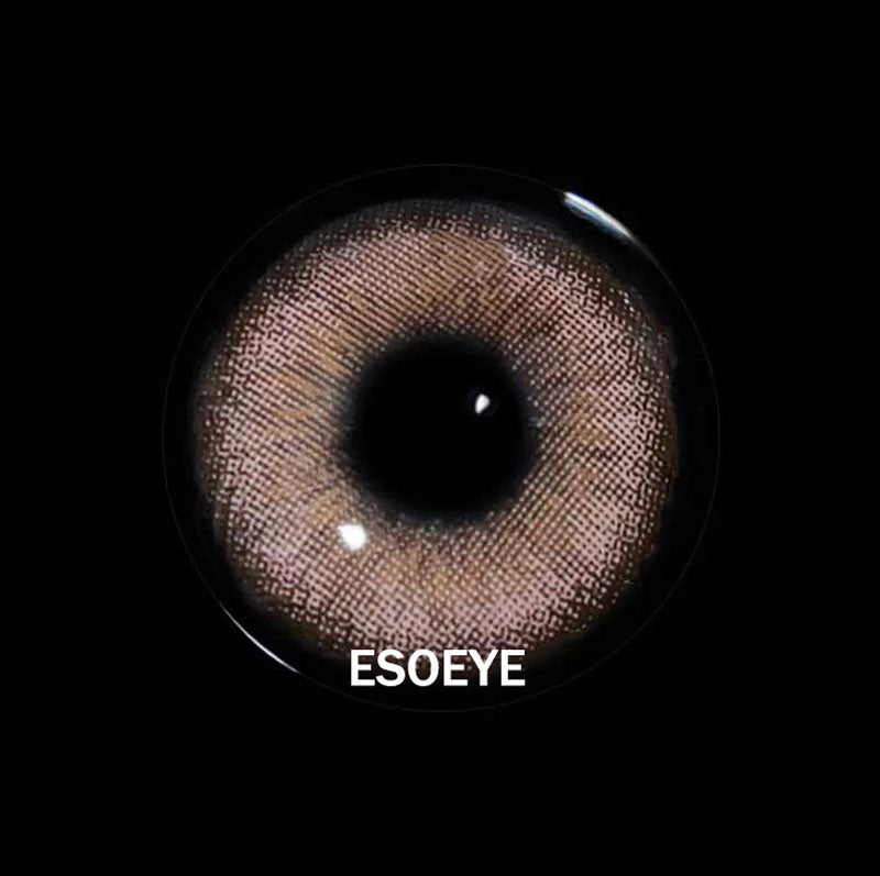 Galaxy Brown Colored Contact Lenses Yearly
