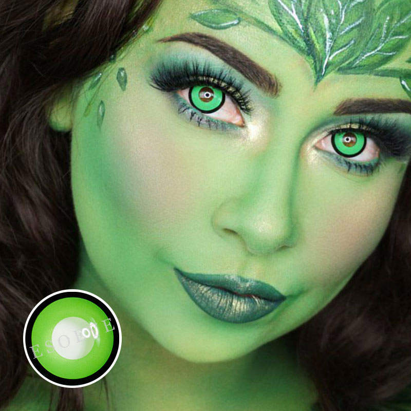 Green Manson Halloween Contact Lenses Yearly