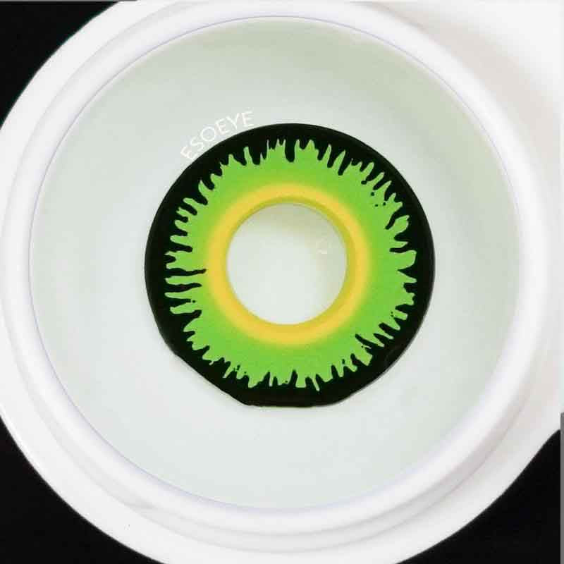Green Werewolf Cosplay Contact Lenses Yearly
