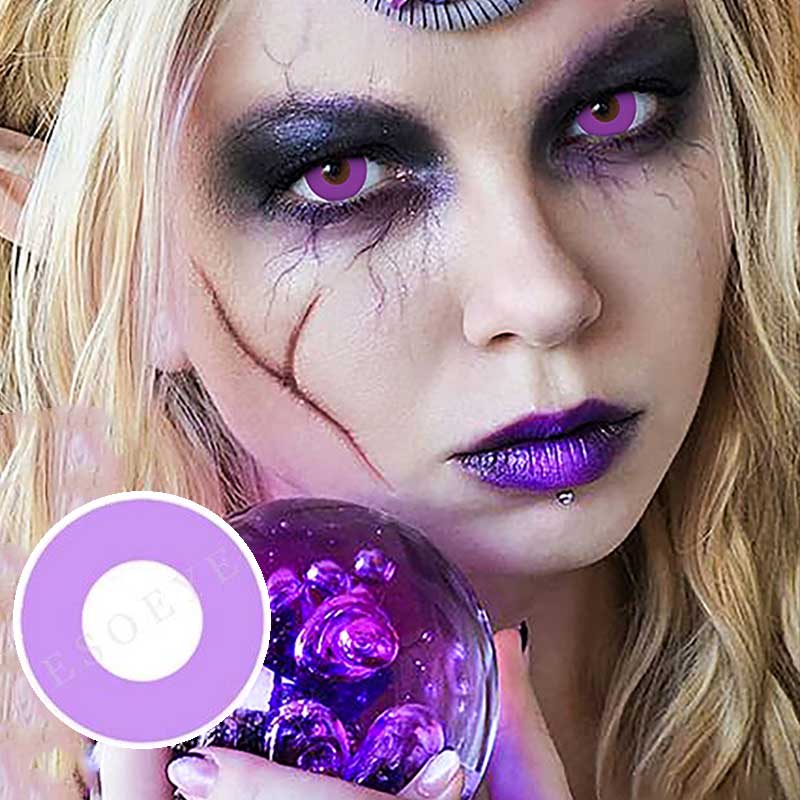 Grey Violet Block Crazy Contact Lenses Yearly