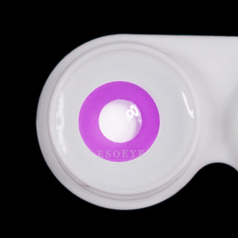 Grey Violet Block Crazy Contact Lenses Yearly