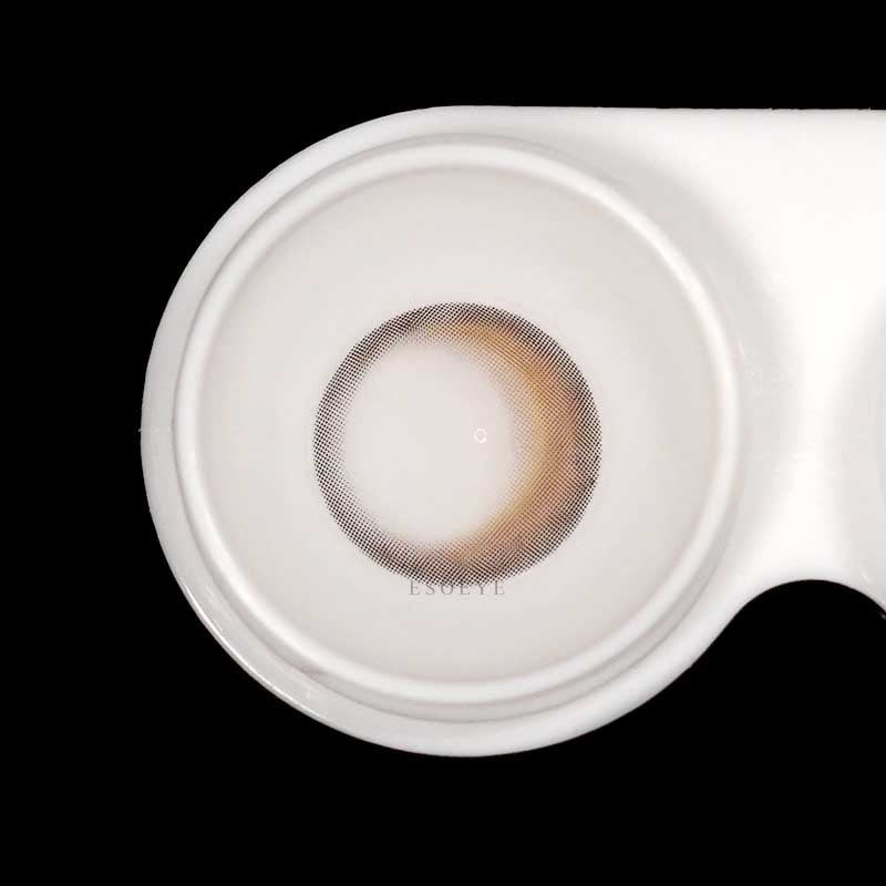 Highlight Brown Colored Contact Lenses Yearly