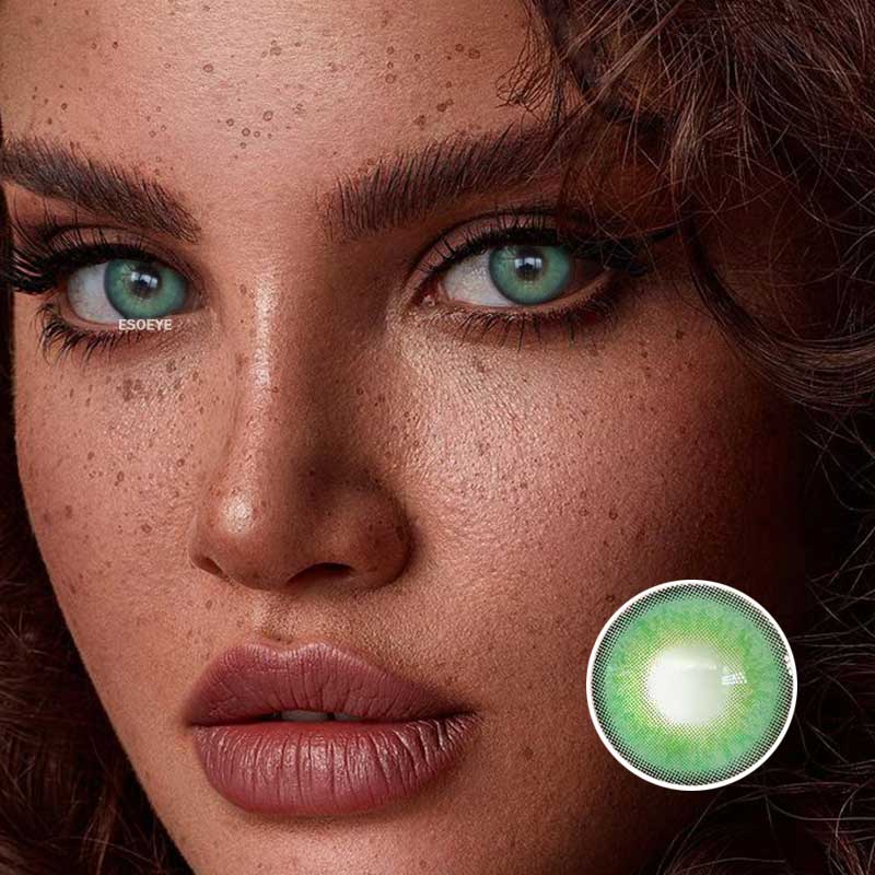 Himalaya Green Colored Contact Lenses Yearly
