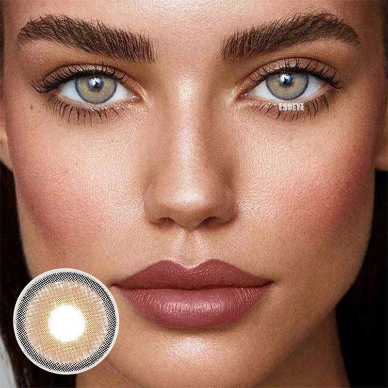 Himalaya Grey Colored Contact Lenses Yearly