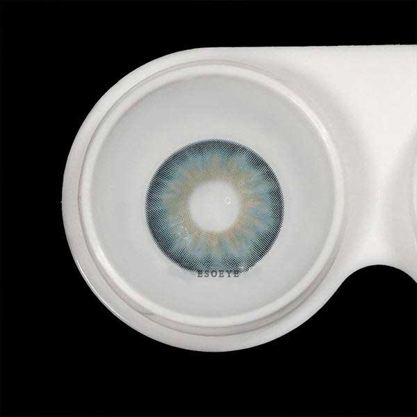 Kanami Blue Colored Contact Lenses Yearly