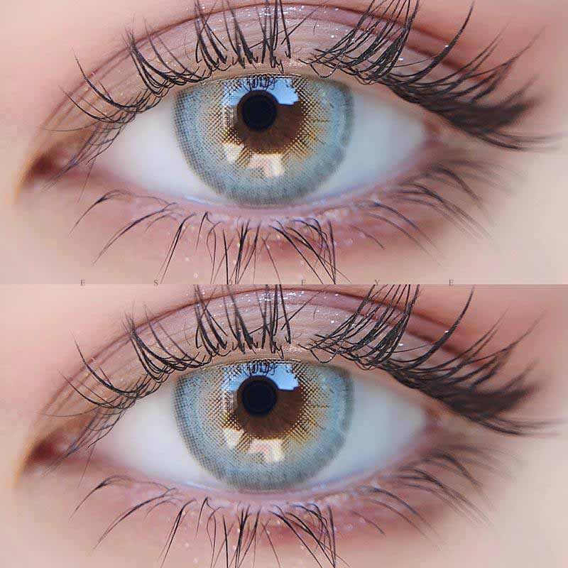 LA Girl Blue Colored Contact Lenses Yearly