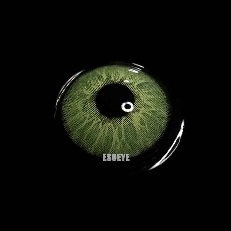 Love Story Endorphin Green Colored Contact Lenses Yearly