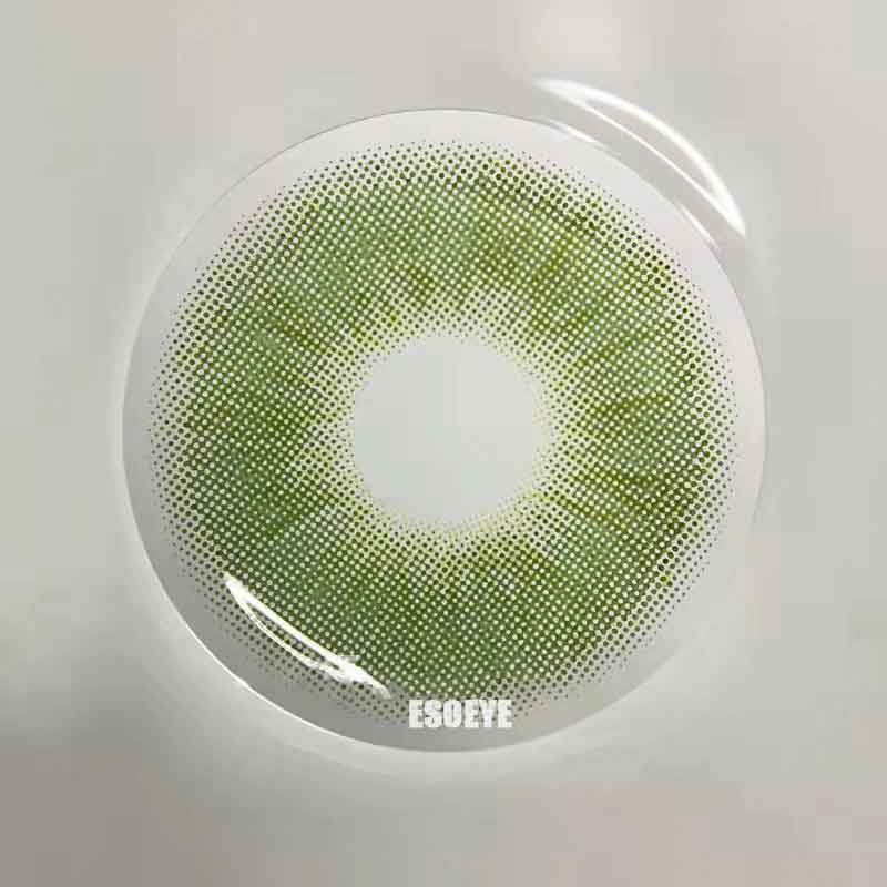 Love Story Endorphin Green Colored Contact Lenses Yearly