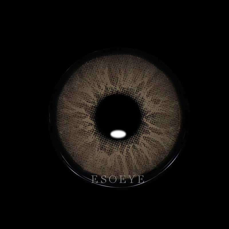 Love Story Oxytocin Brown Colored Contact Lenses Yearly