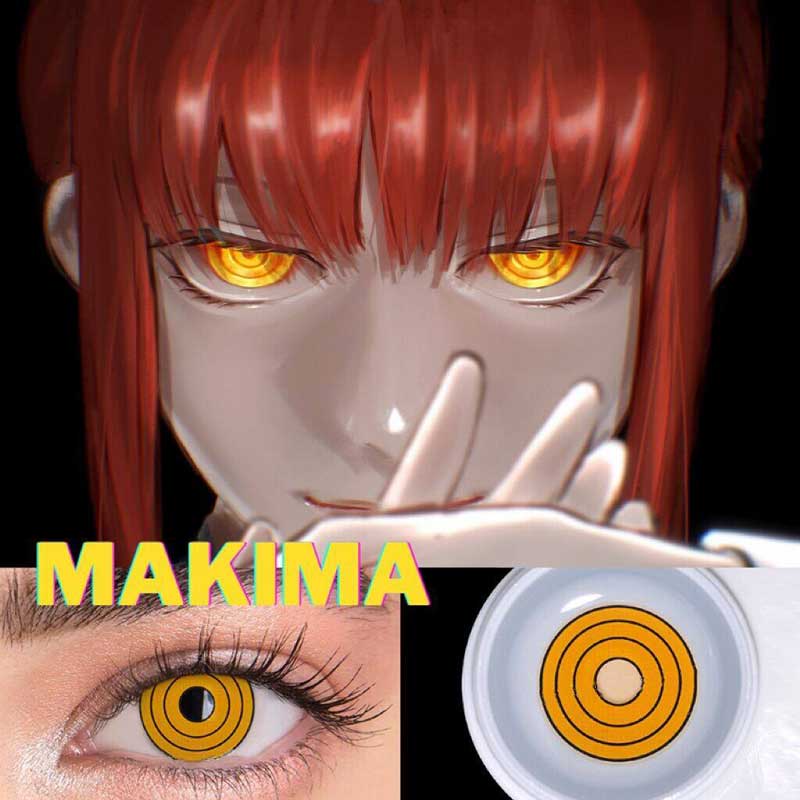 Makima Cosplay Contact Lenses Yearly