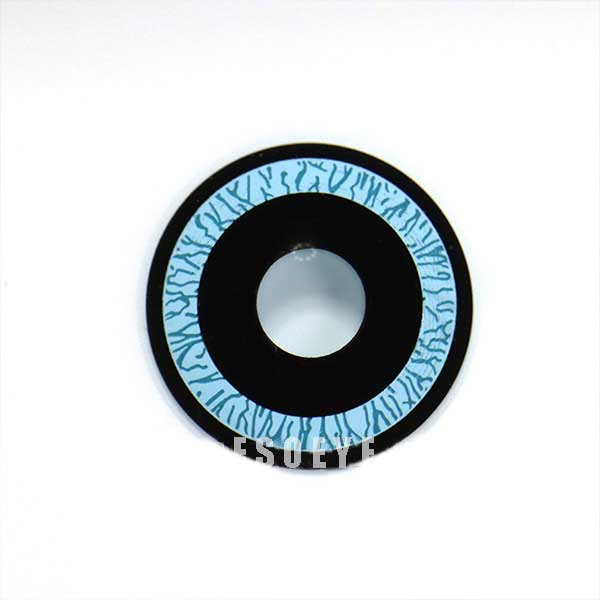 Nebulos Blue Cosplay Contact Lenses Yearly