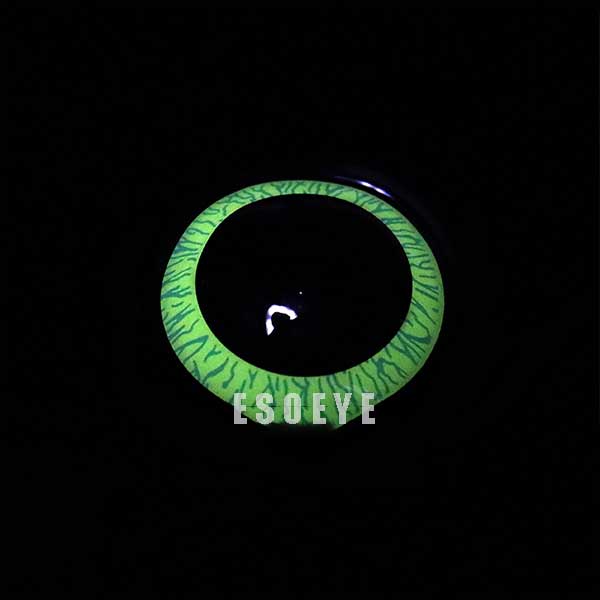 Nebulos Green Cosplay Contact Lenses Yearly