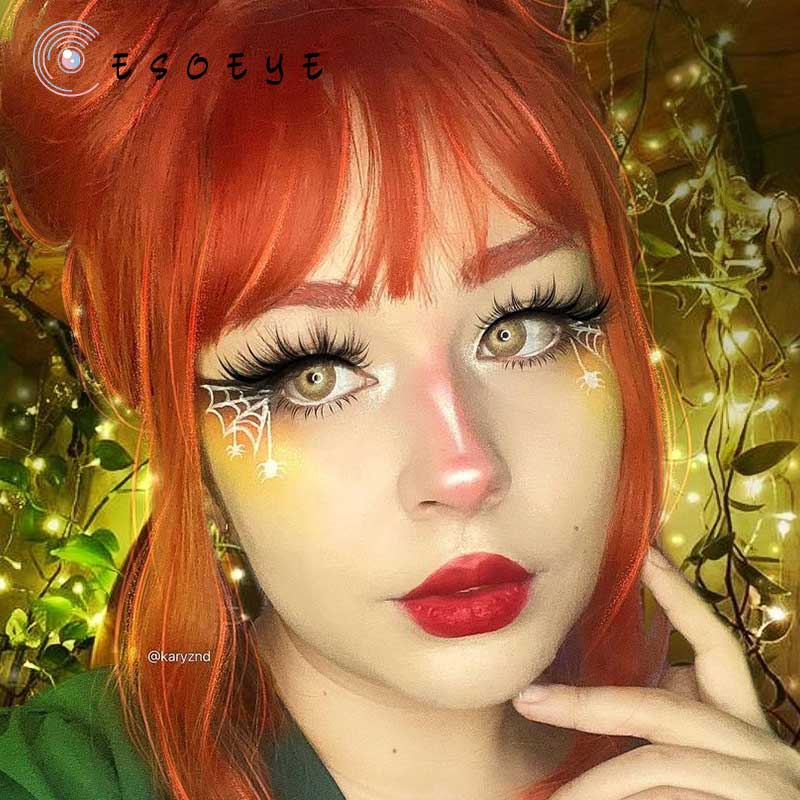 New York BROWN Colored Contact Lenses Yearly
