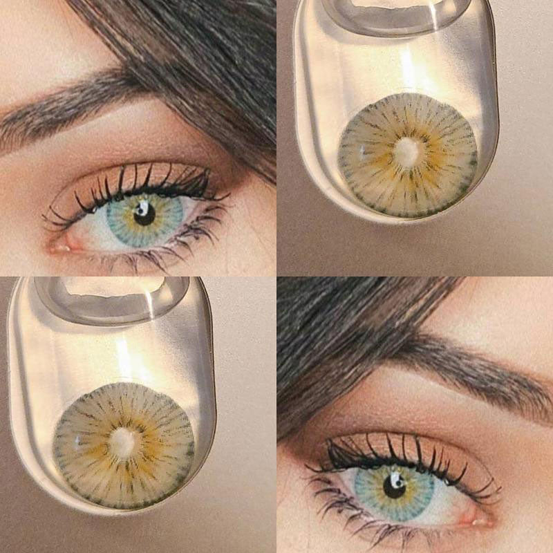 New York Gogh Gray Colored Contact Lenses Yearly