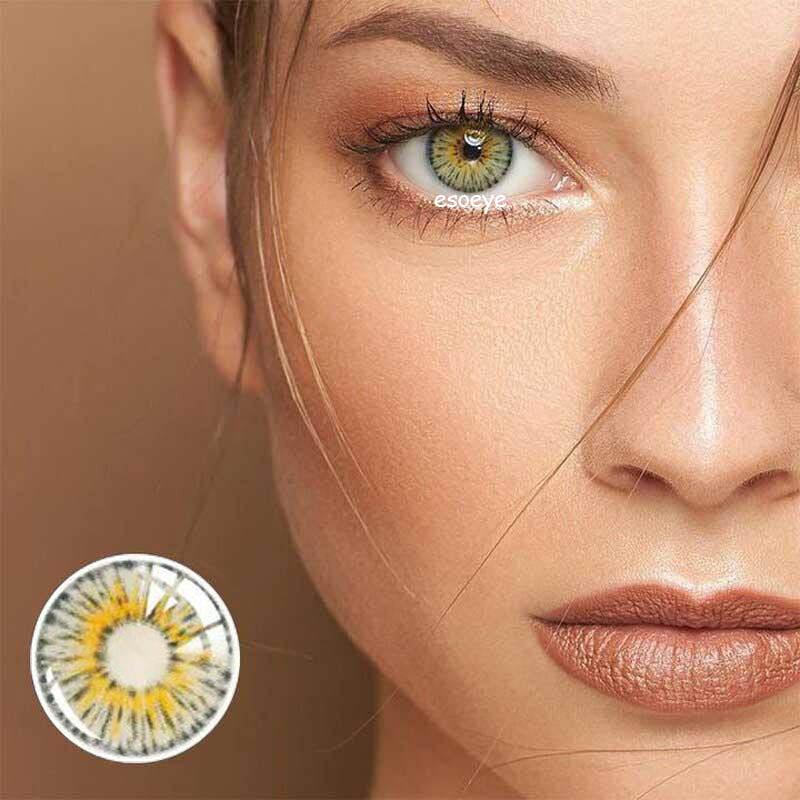 New York Gogh Gray Colored Contact Lenses Yearly