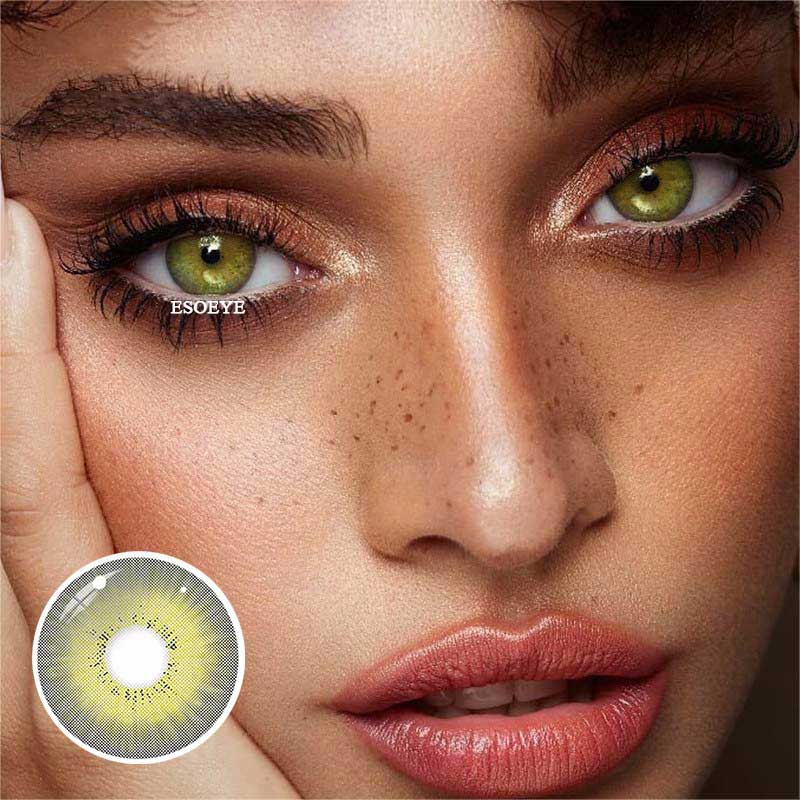 New York Grey Colored Contact Lenses Yearly