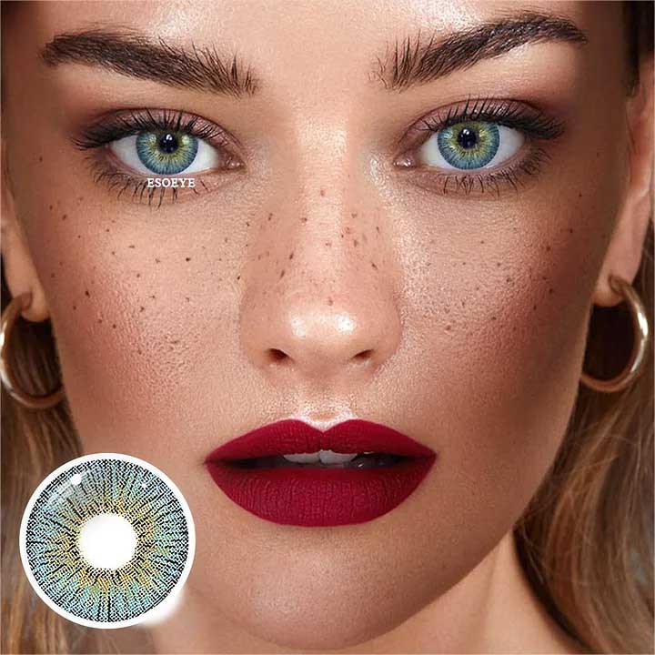 New York Retro Hawaii Colored Contact Lenses Yearly