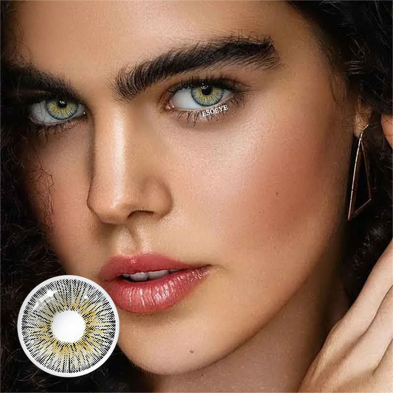 New York Retro Marble Colored Contact Lenses Yearly