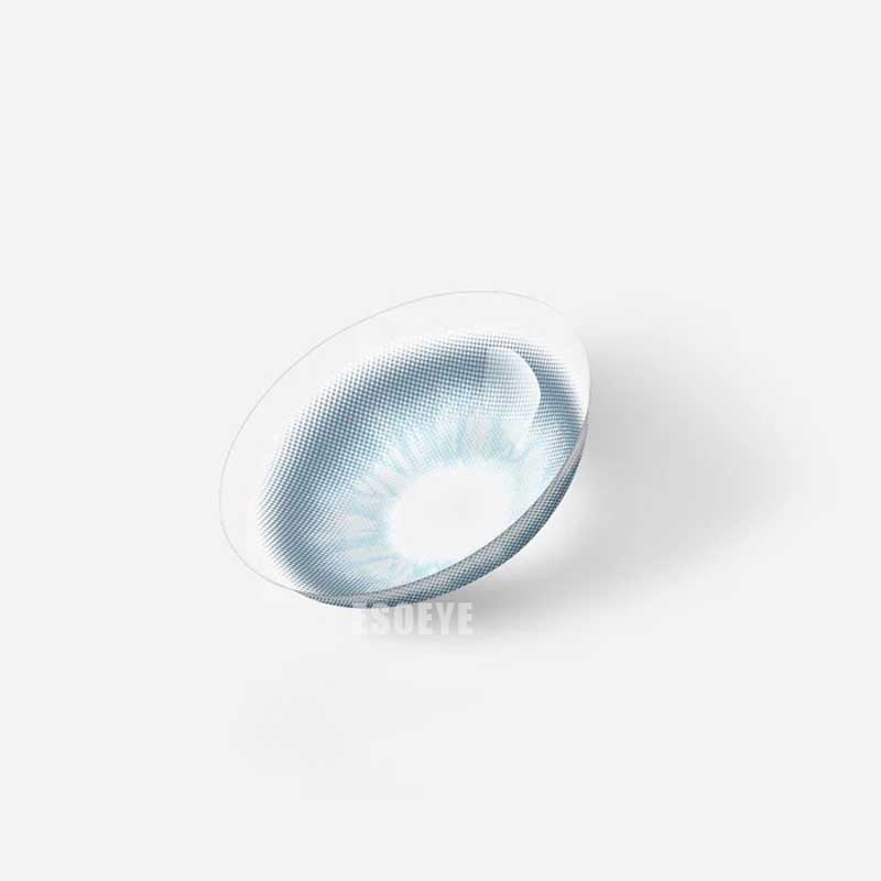 Crystal Blue Colored Contact Lenses Yearly