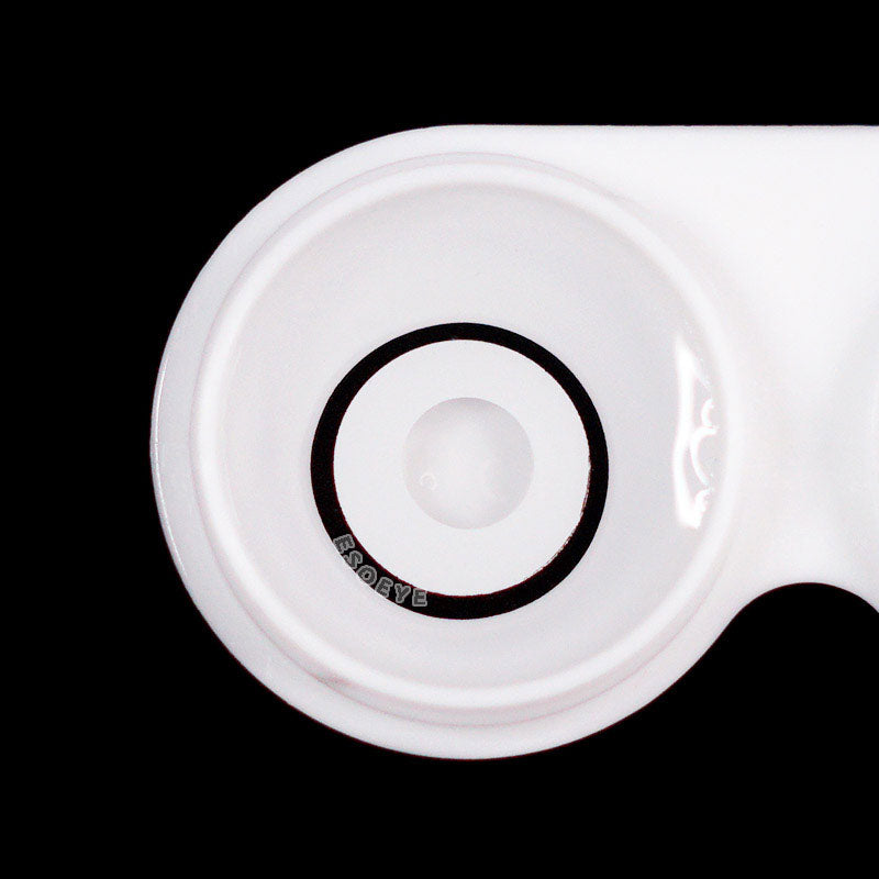 White Manson Halloween Contact Lenses Yearly