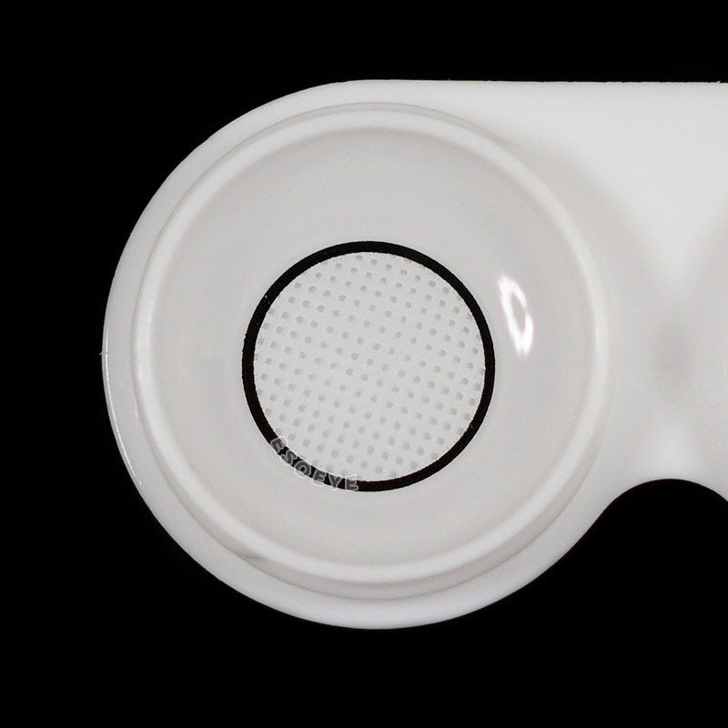 White Manson Mesh Halloween Contact Lenses Yearly