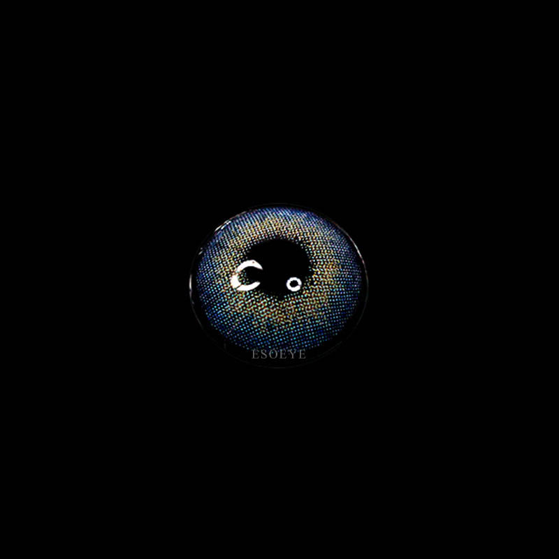 Wildcat Blue Colored Contact Lenses Prescription Yearly