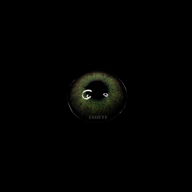 Wildcat Green Colored Contact Lenses Prescription Yearly
