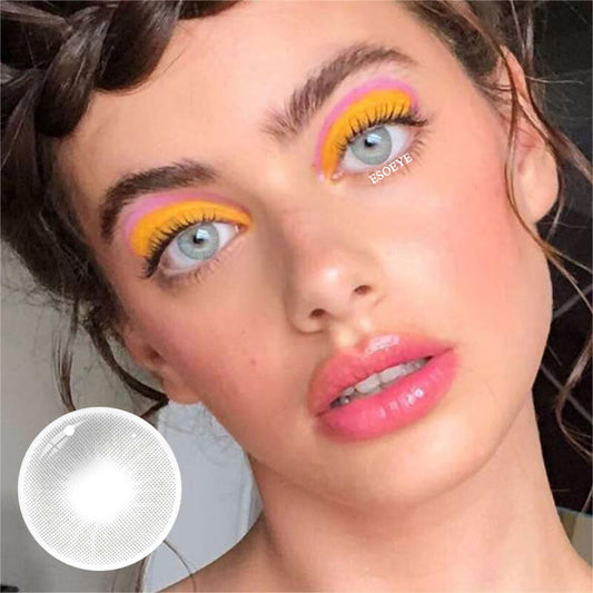 A.CLARO Gray Colored Contact Lenses Yearly