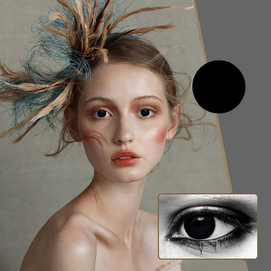 Black Out Halloween Contact Lenses Yearly