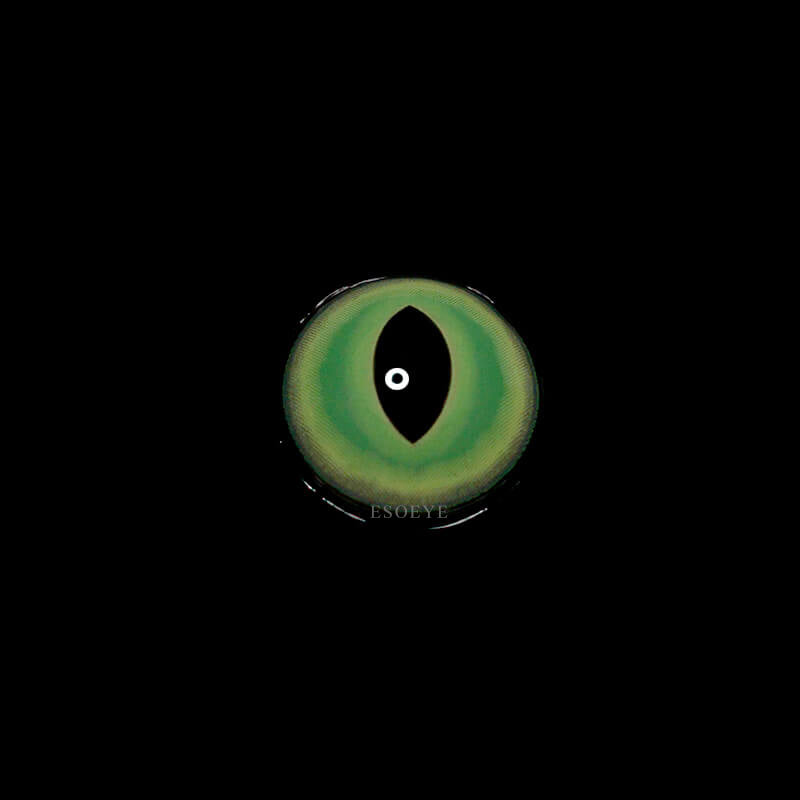 British shorthair Green Cosplay Contact Lenses Yearly