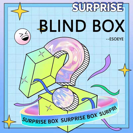 Esoeye 5 Pairs Randomly Blind Box Yearly Prescription Colored Contacts