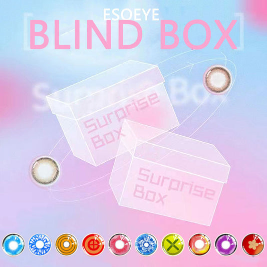 Esoeye Cosplay Contacts Blind Box Yearly Non-prescription Colored Contacts