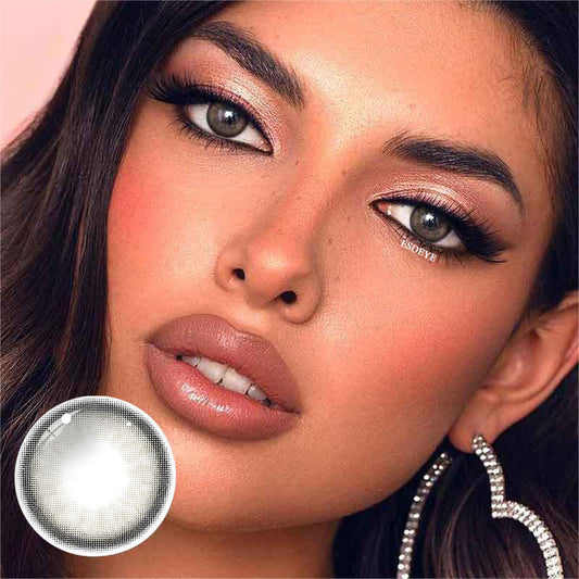 FOG PEARL Gray Colored Contact Lenses Yearly