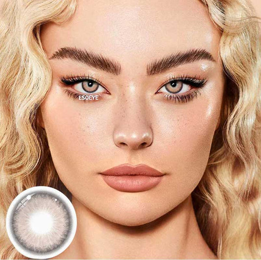 Galaxy Brown Colored Contact Lenses Yearly