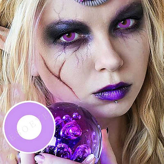 Grey Violet Block Crazy Contact Lenses Yearly