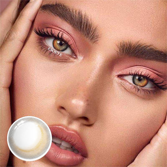 Highlight Brown Colored Contact Lenses Yearly