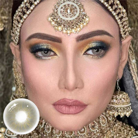 Love Story Oxytocin Brown Colored Contact Lenses Yearly