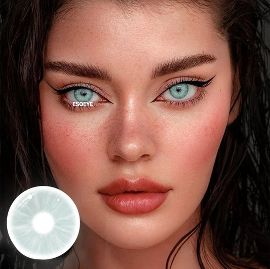 Meta Green Colored Contact Lenses Yearly